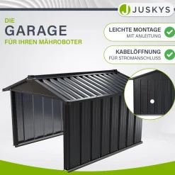 Mähroboter Garage mit Satteldach