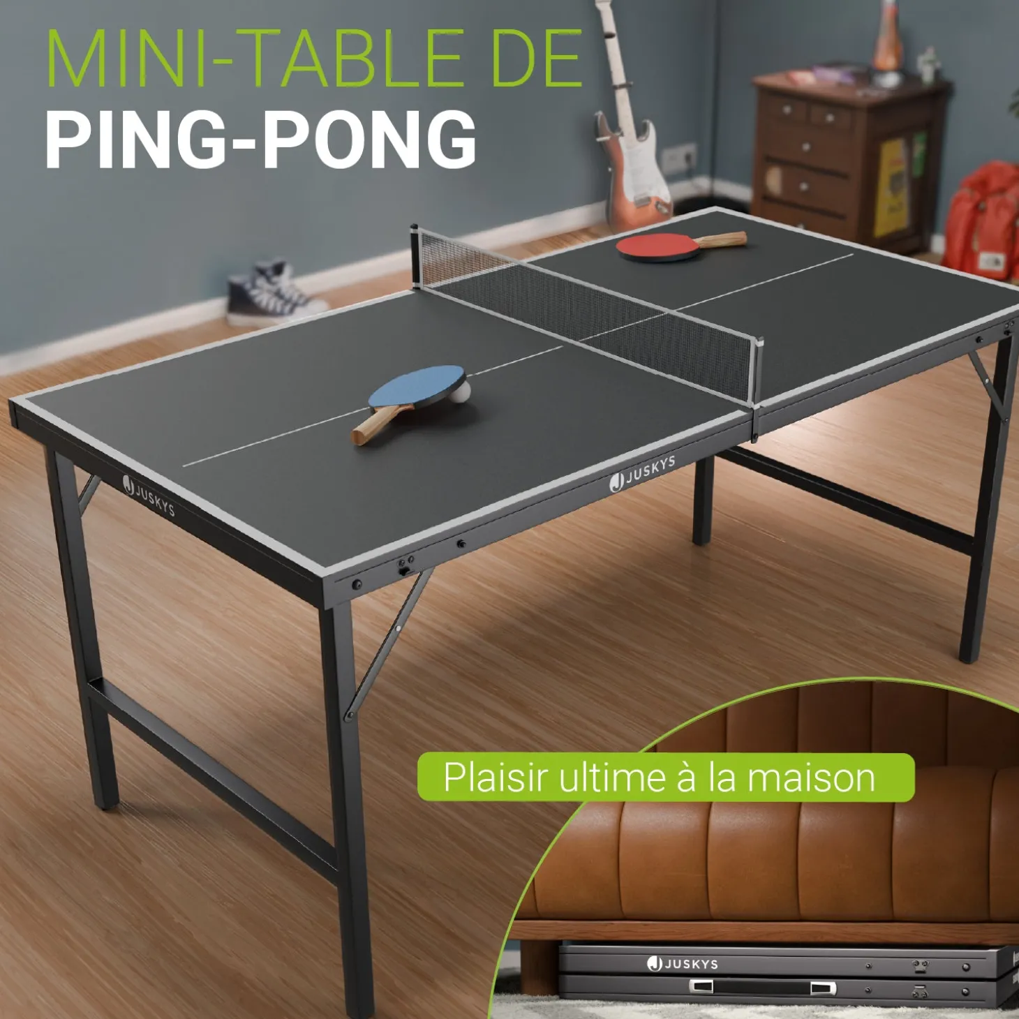 Mini Tischtennisplatte Flexi