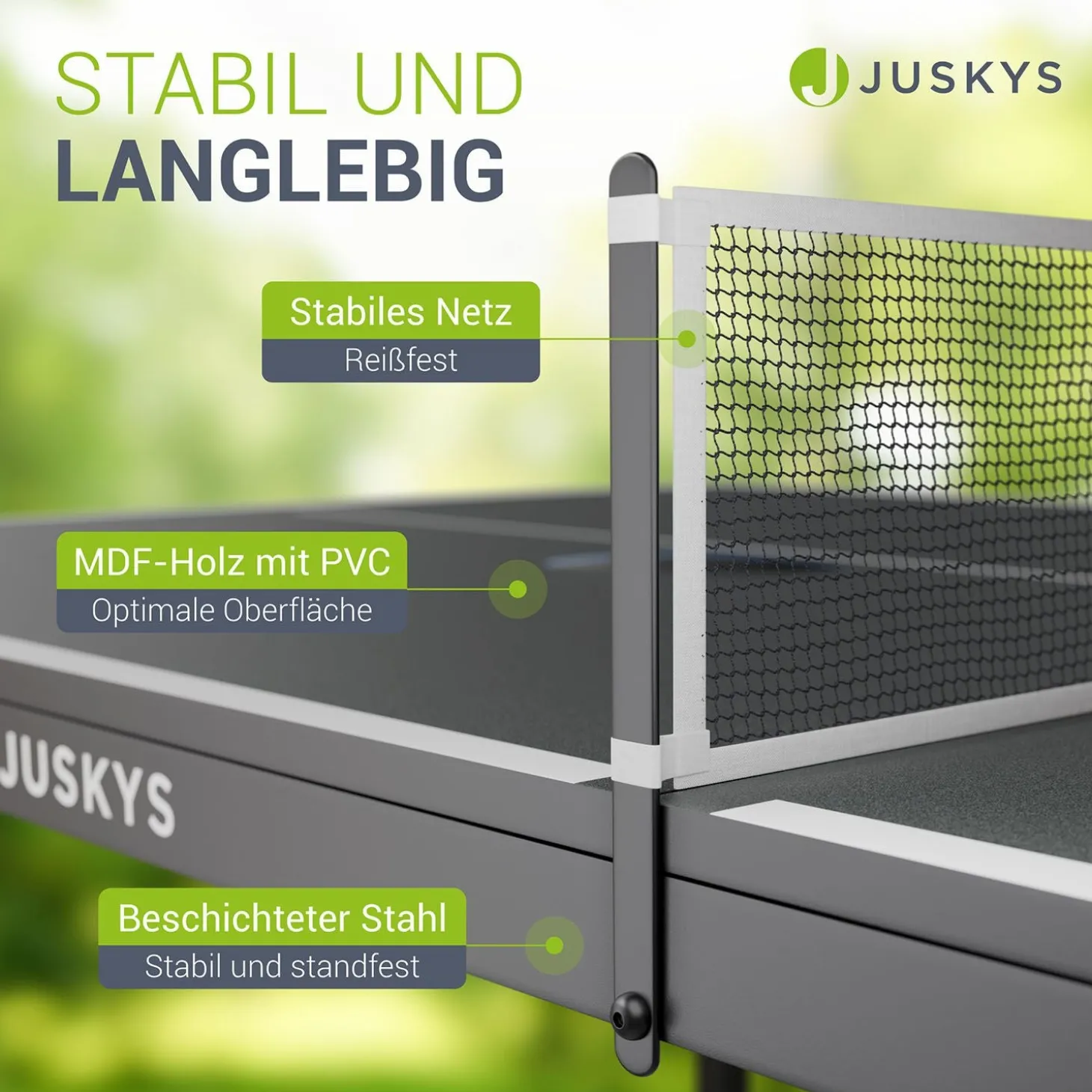 Mini Tischtennisplatte Flexi