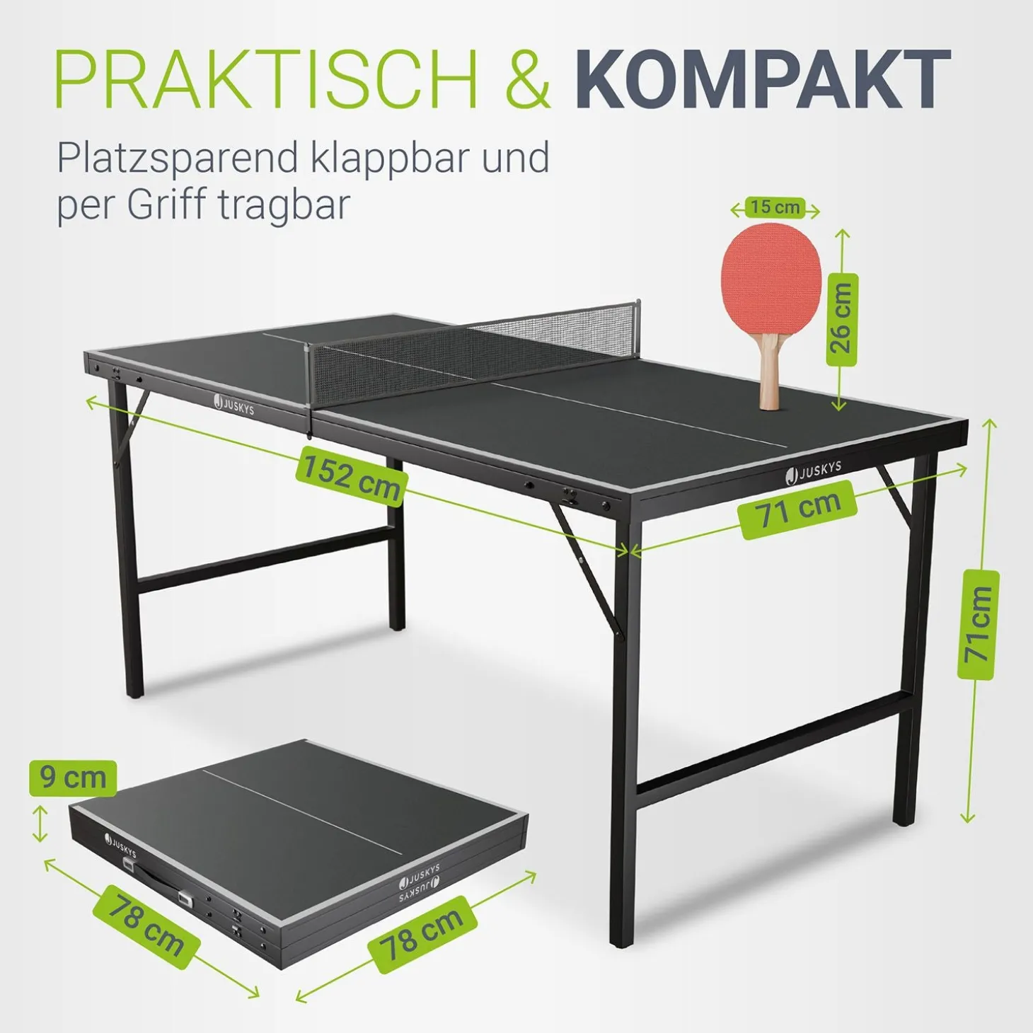 Mini Tischtennisplatte Flexi