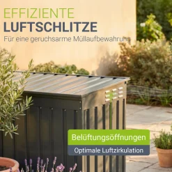 Mülltonnenbox Namur 1,9 m²