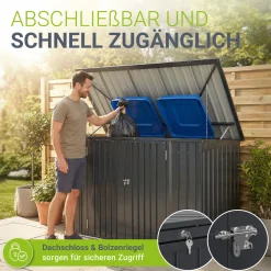 Mülltonnenbox Namur 1,9 m²
