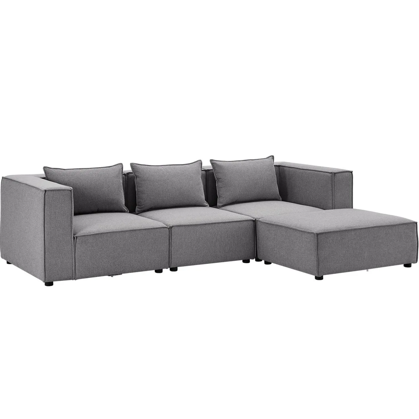 Modulares Sofa Domas L - 3 Sitzer