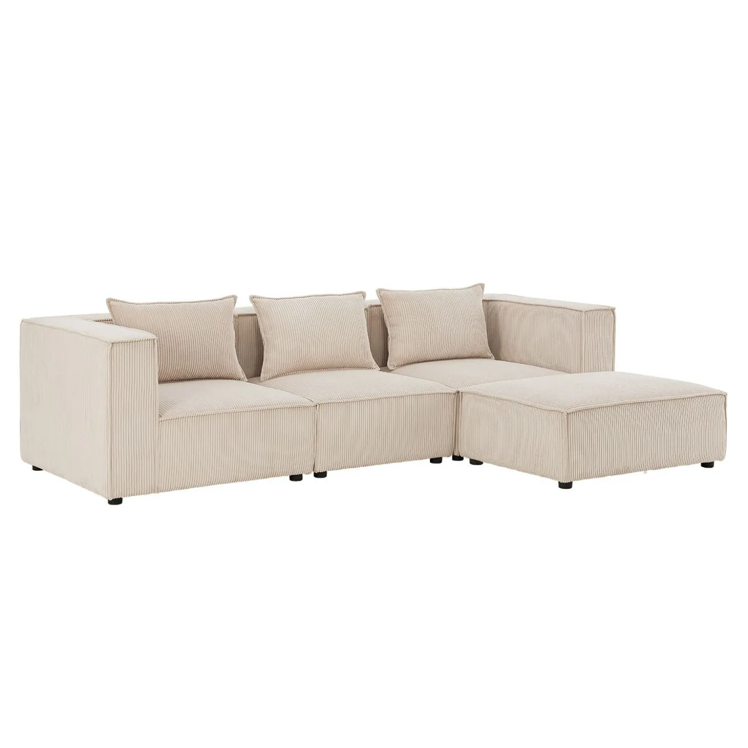 Modulares Sofa Domas L - 3 Sitzer