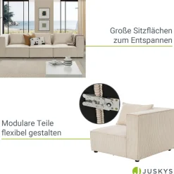 Modulares Sofa Domas M - 3 Sitzer