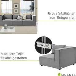 Modulares Sofa Domas M - 3 Sitzer