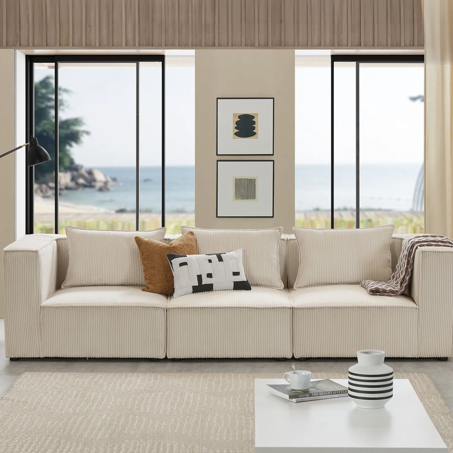 Modulares Sofa Domas M - 3 Sitzer