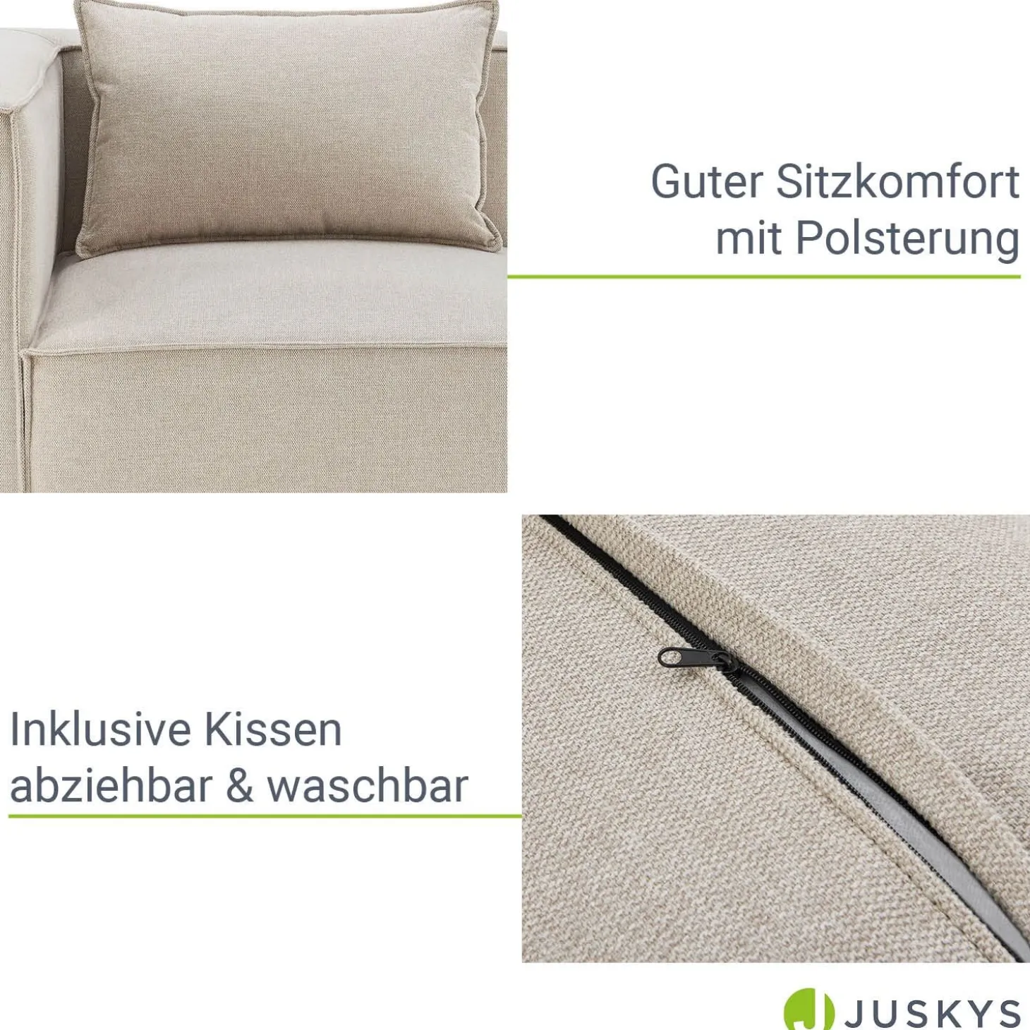 Modulares Sofa Domas M - 3 Sitzer
