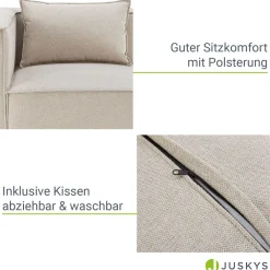 Modulares Sofa Domas S - 2 Sitzer