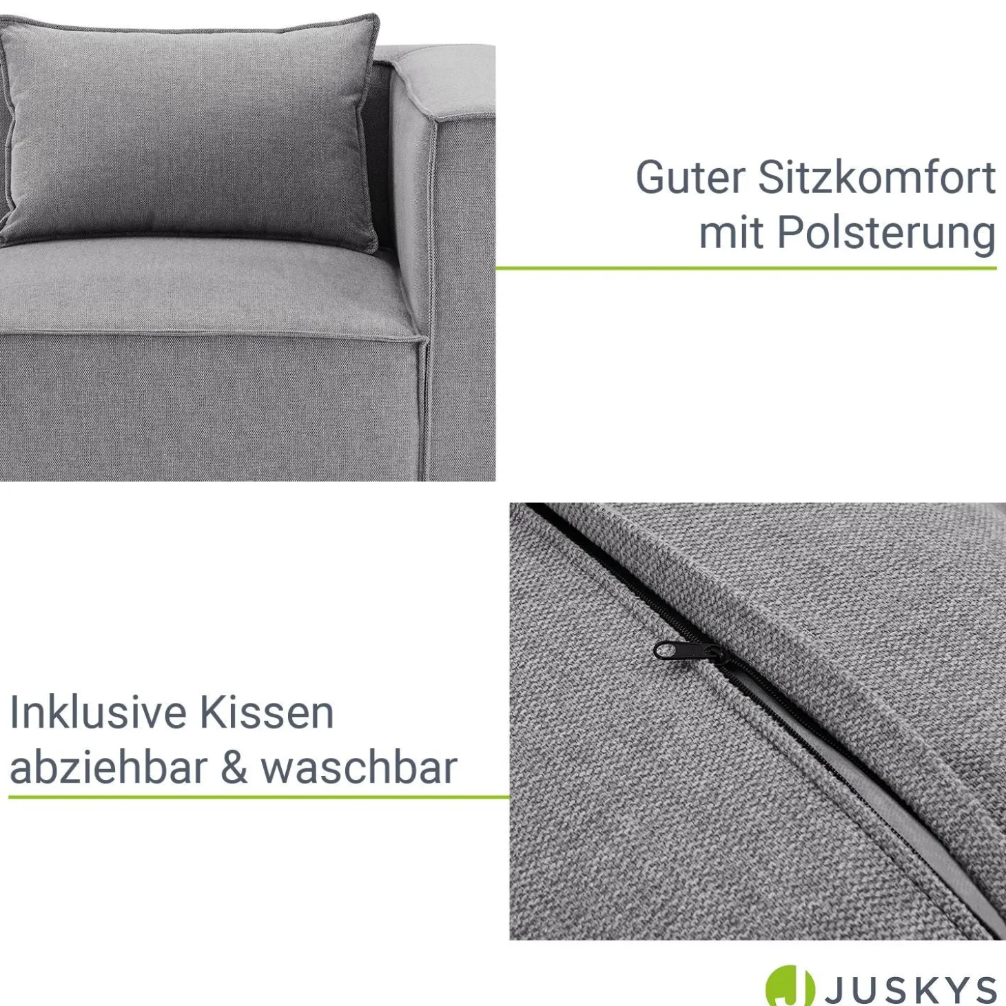 Modulares Sofa Domas - Variantenauswahl