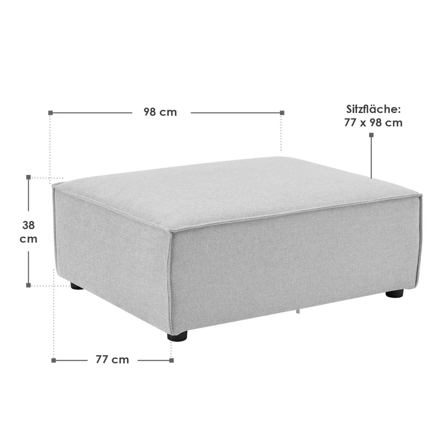 Modulares Sofa Domas - Variantenauswahl