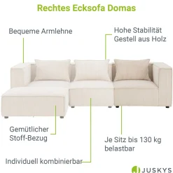 Modulares Sofa Domas - Variantenauswahl