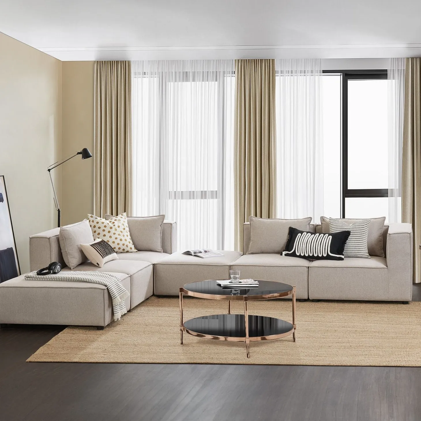 Modulares Sofa Domas - Variantenauswahl