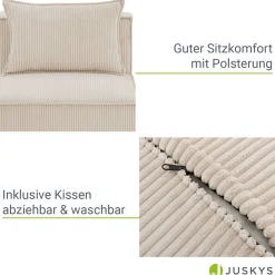 Modulares Sofa Domas - Variantenauswahl