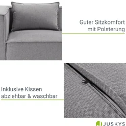 Modulares Sofa Domas - Variantenauswahl