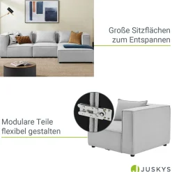 Modulares Sofa Domas - Variantenauswahl