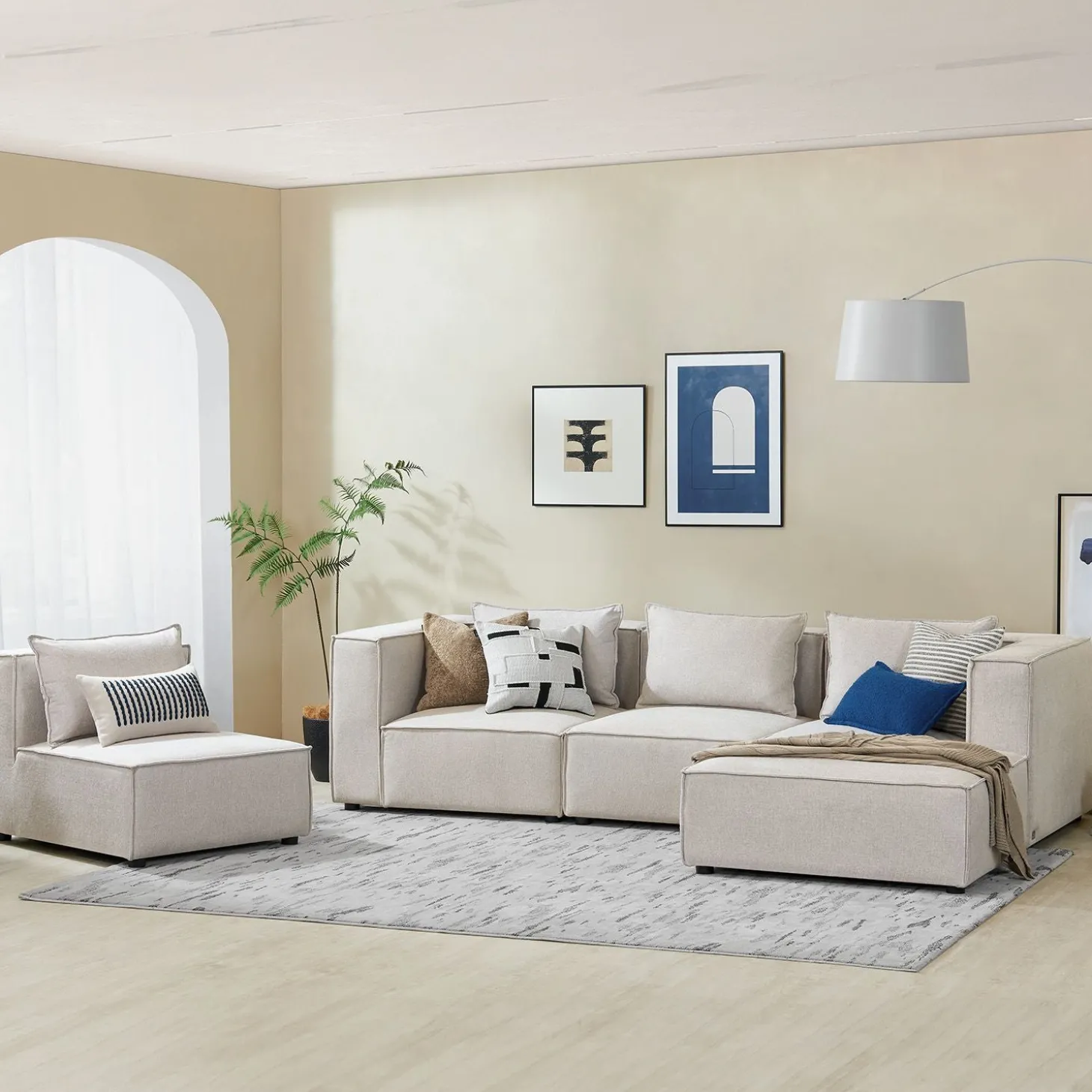 Modulares Sofa Domas - Variantenauswahl
