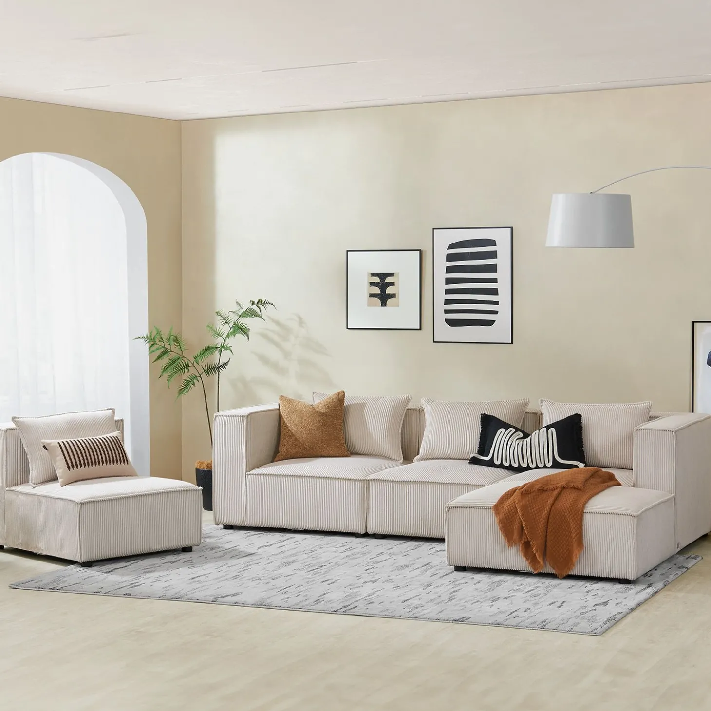 Modulares Sofa Domas - Variantenauswahl