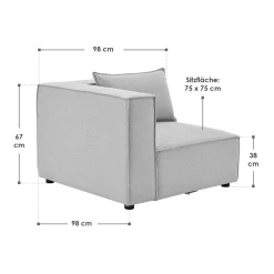Modulares Sofa Domas - Variantenauswahl