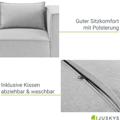 Modulares Sofa Domas - Variantenauswahl