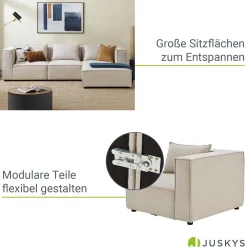 Modulares Sofa Domas - Variantenauswahl
