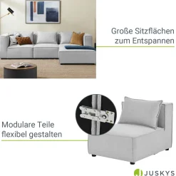 Modulares Sofa Domas - Variantenauswahl