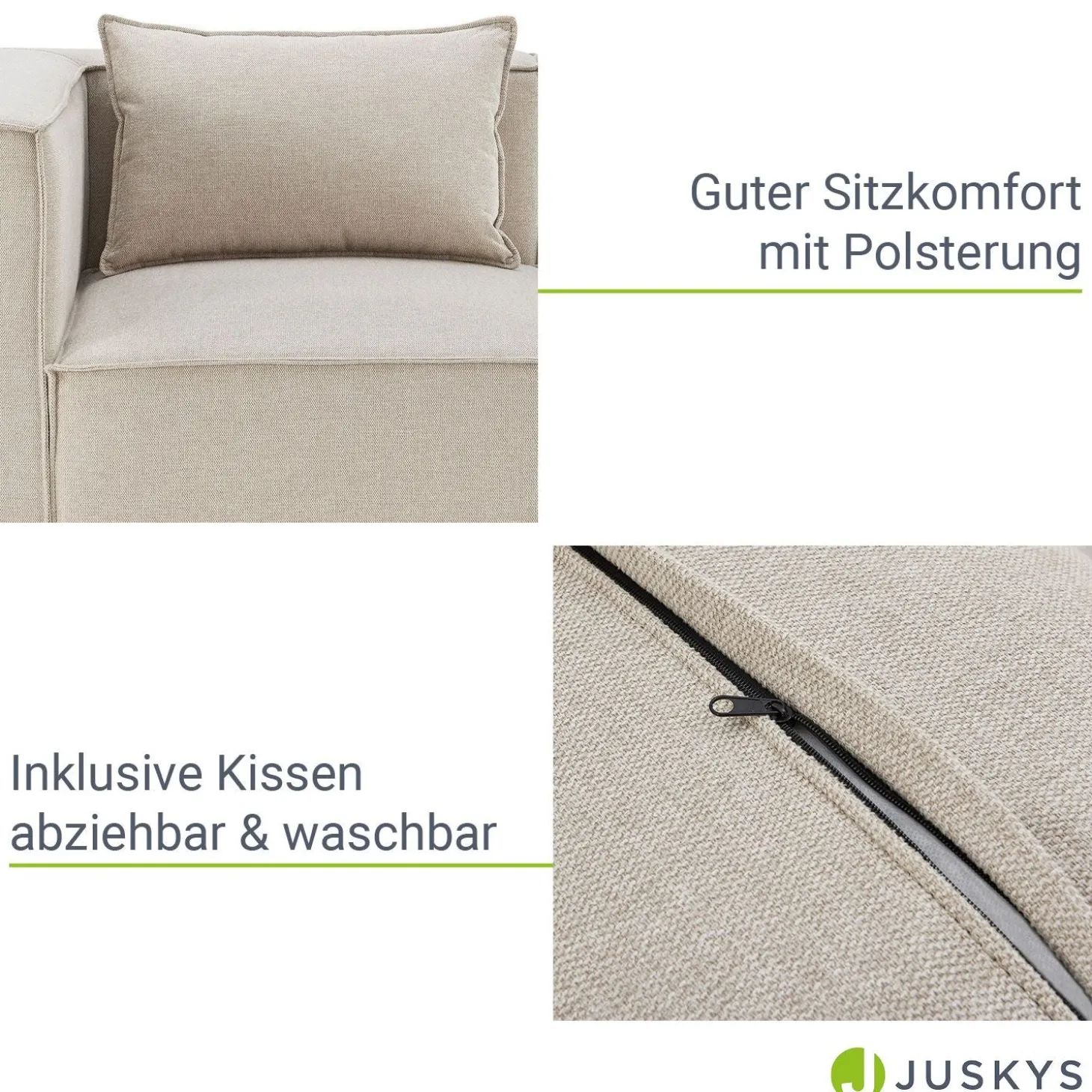 Modulares Sofa Domas - Variantenauswahl