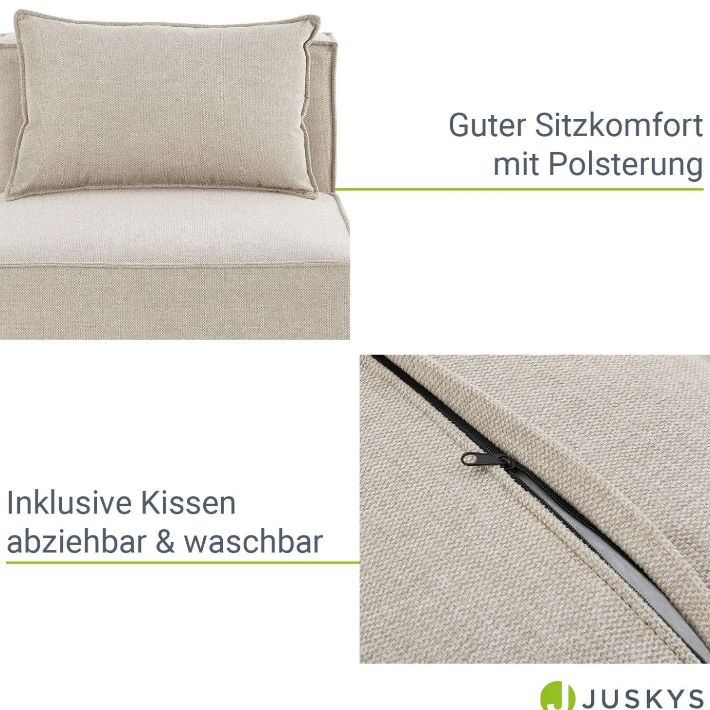 Modulares Sofa Domas - Variantenauswahl