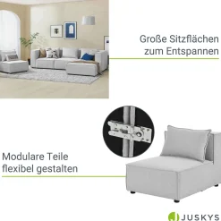 Modulares Sofa Domas XL - 4 Sitzer
