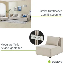 Modulares Sofa Domas XL - 4 Sitzer