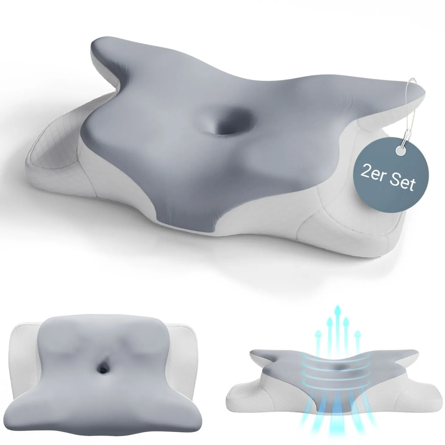 Nackenkissen orthopädisch aus Memory Foam