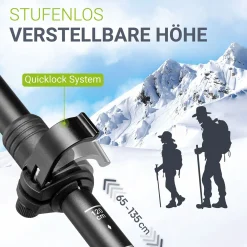 Nordic Walking Wanderstöcke mit Zubehör