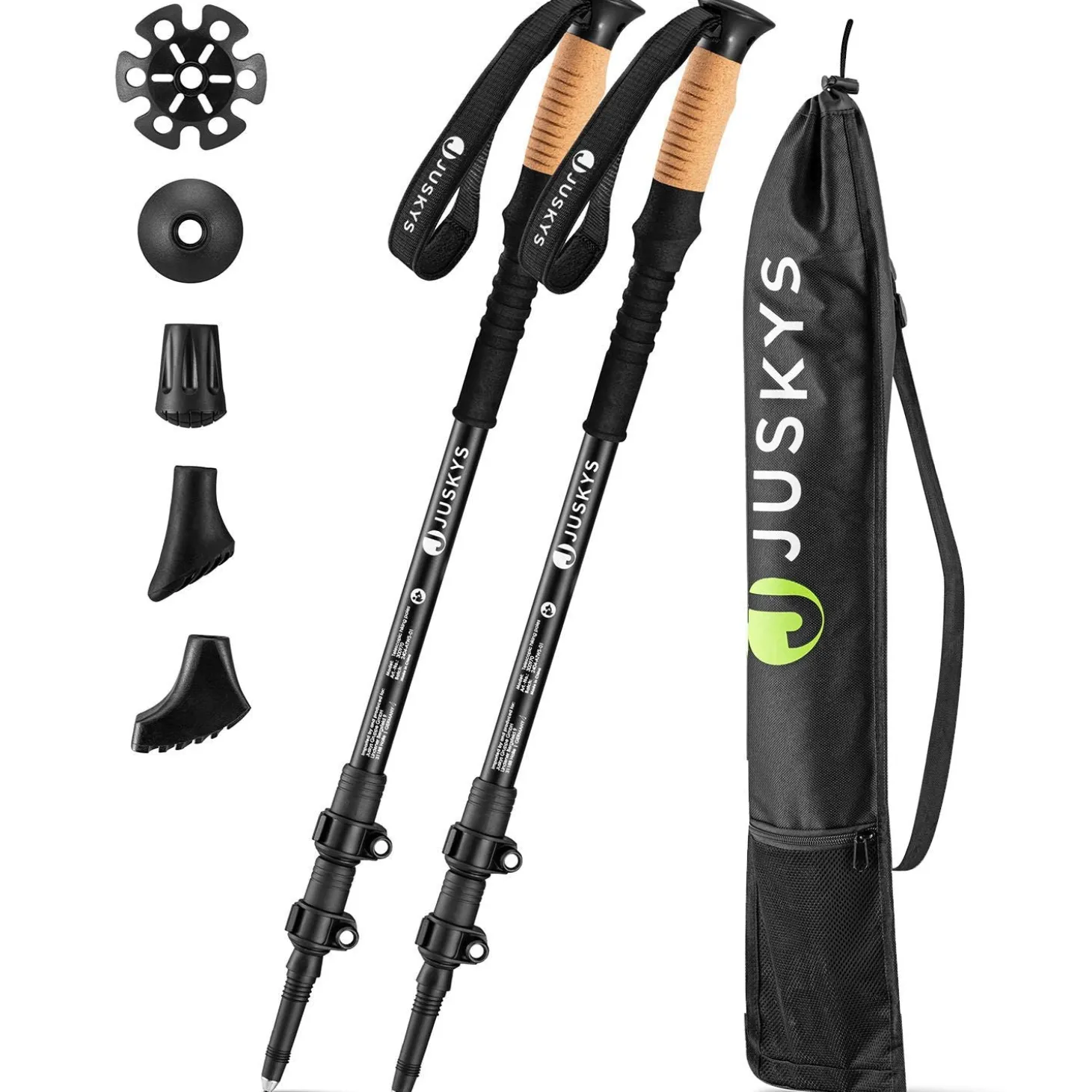 Nordic Walking Wanderstöcke mit Zubehör