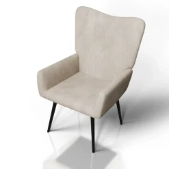 Ohrensessel mit optionalem Hocker Odense