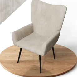 Ohrensessel mit optionalem Hocker Odense