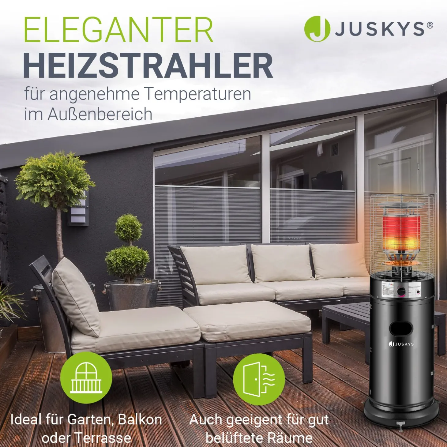 Outdoor Heizstrahler Cuna
