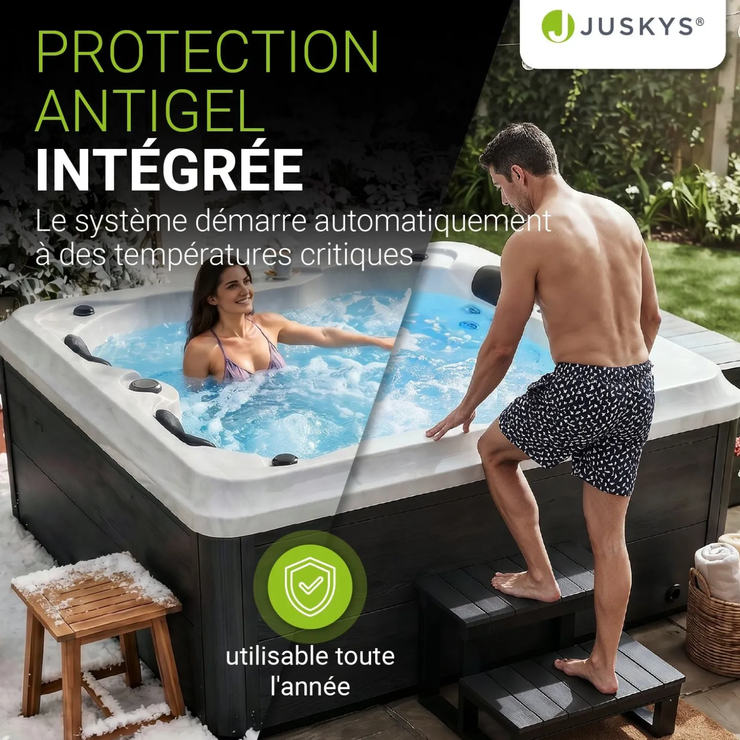 Outdoor Whirlpool Oasis