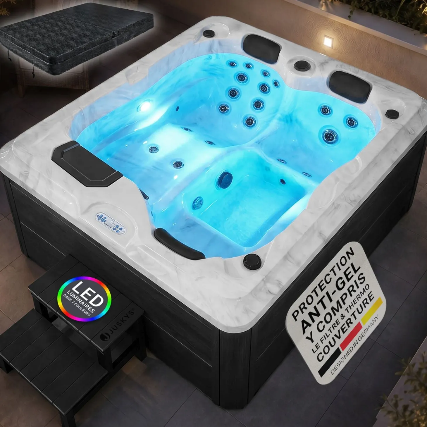 Outdoor Whirlpool Oasis