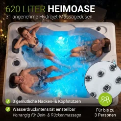 Outdoor Whirlpool Oasis