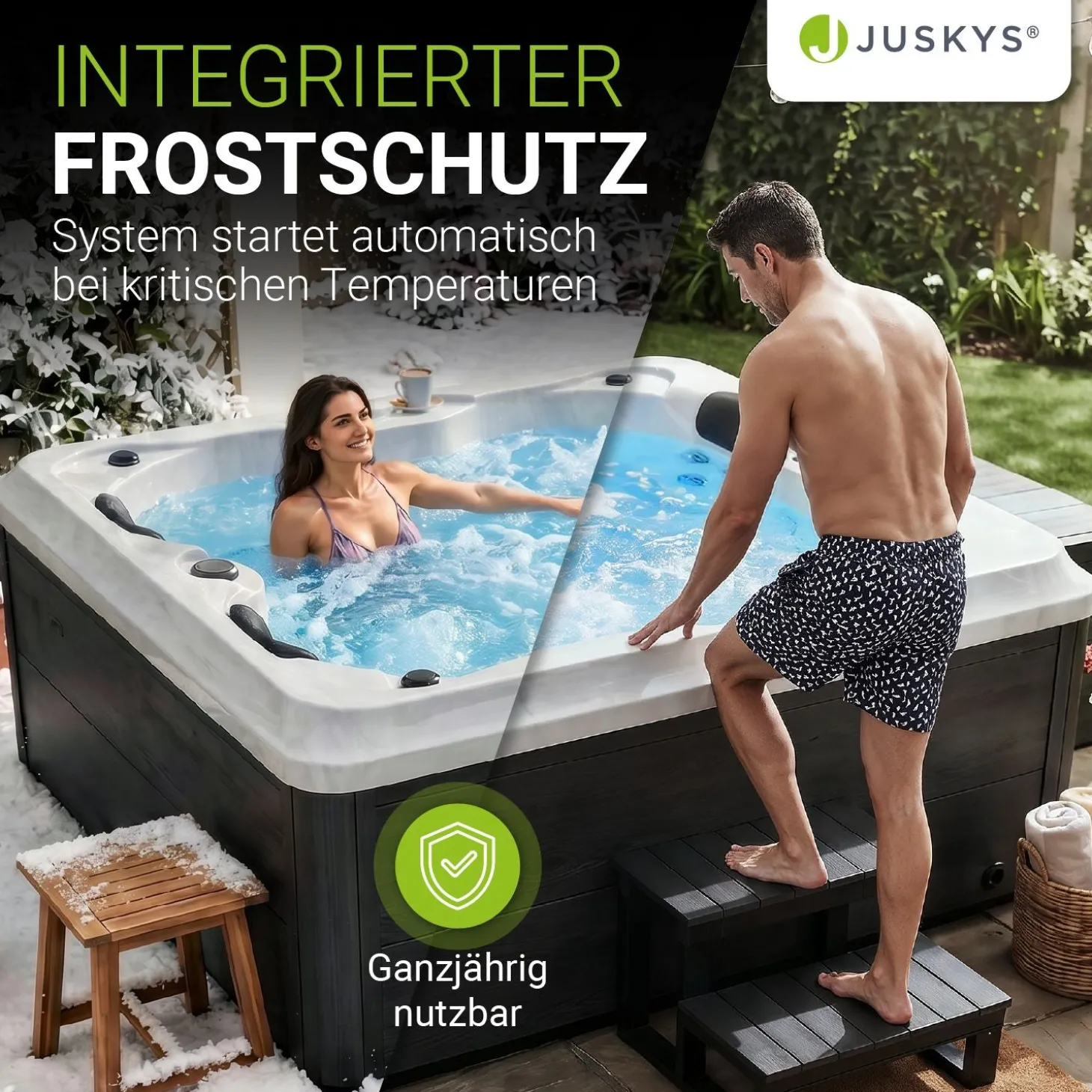 Outdoor Whirlpool Oasis