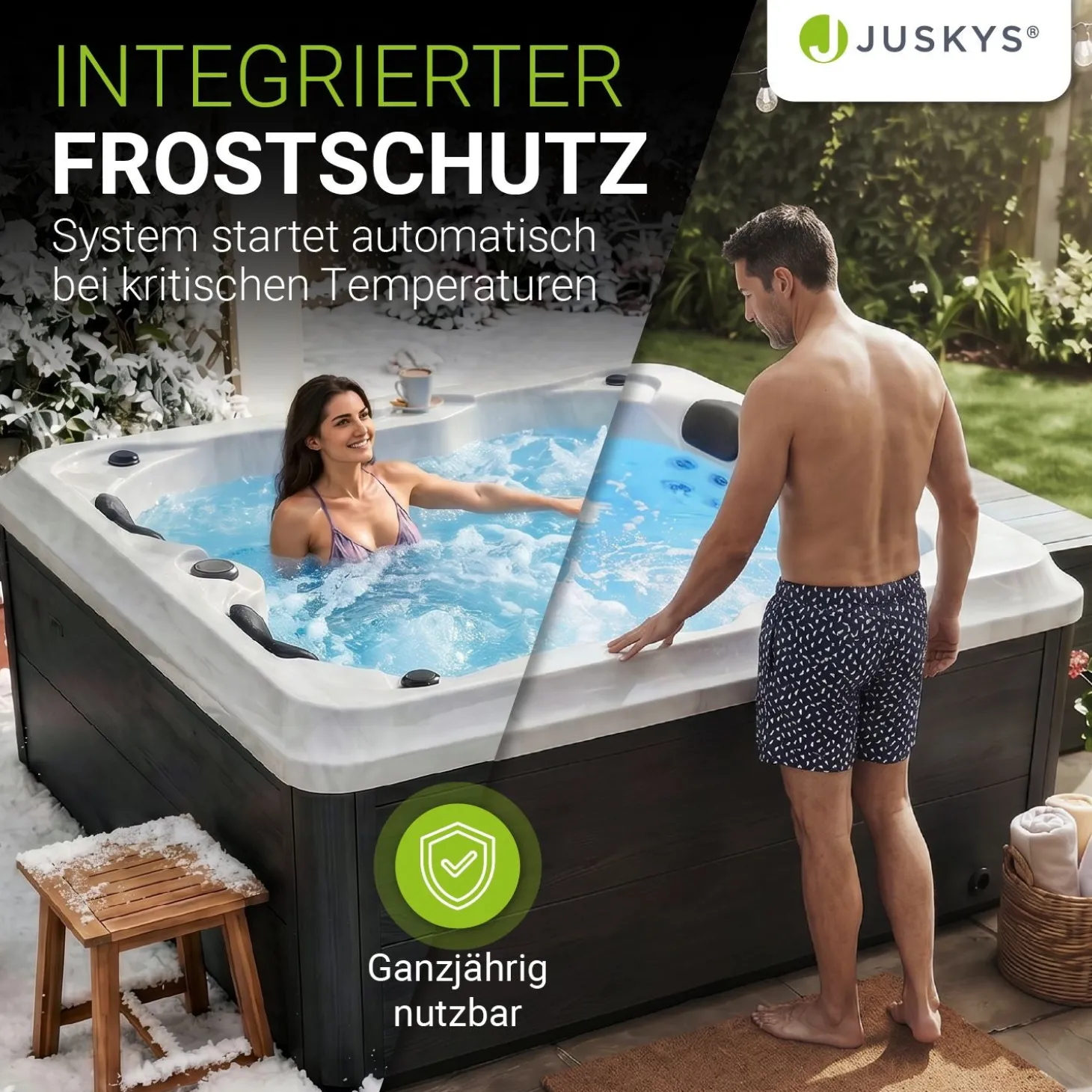 Outdoor Whirlpool Oasis