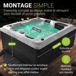 Outdoor Whirlpool Oasis
