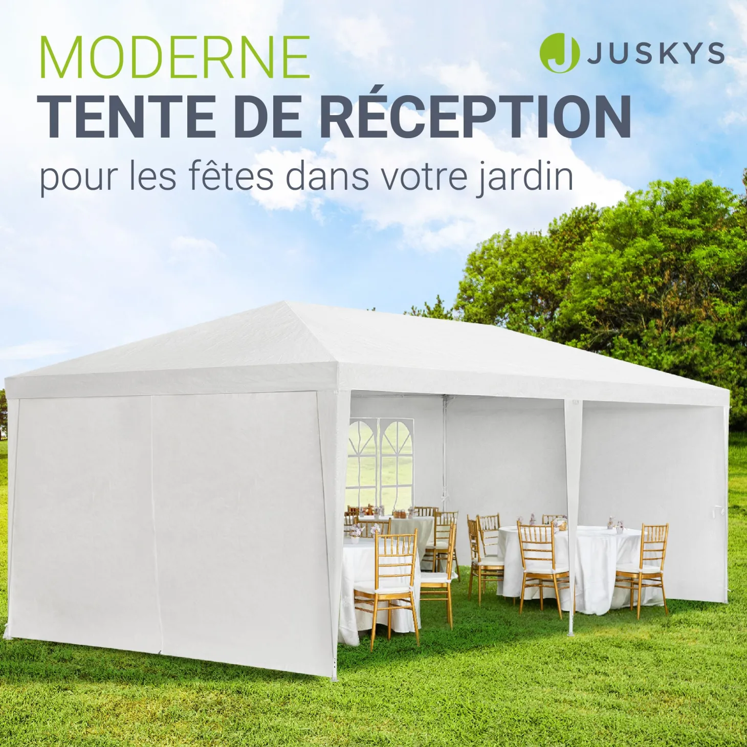 Partyzelt 3x6 m