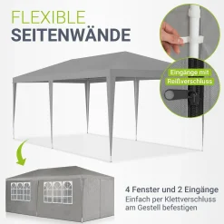 Partyzelt 3x6 m