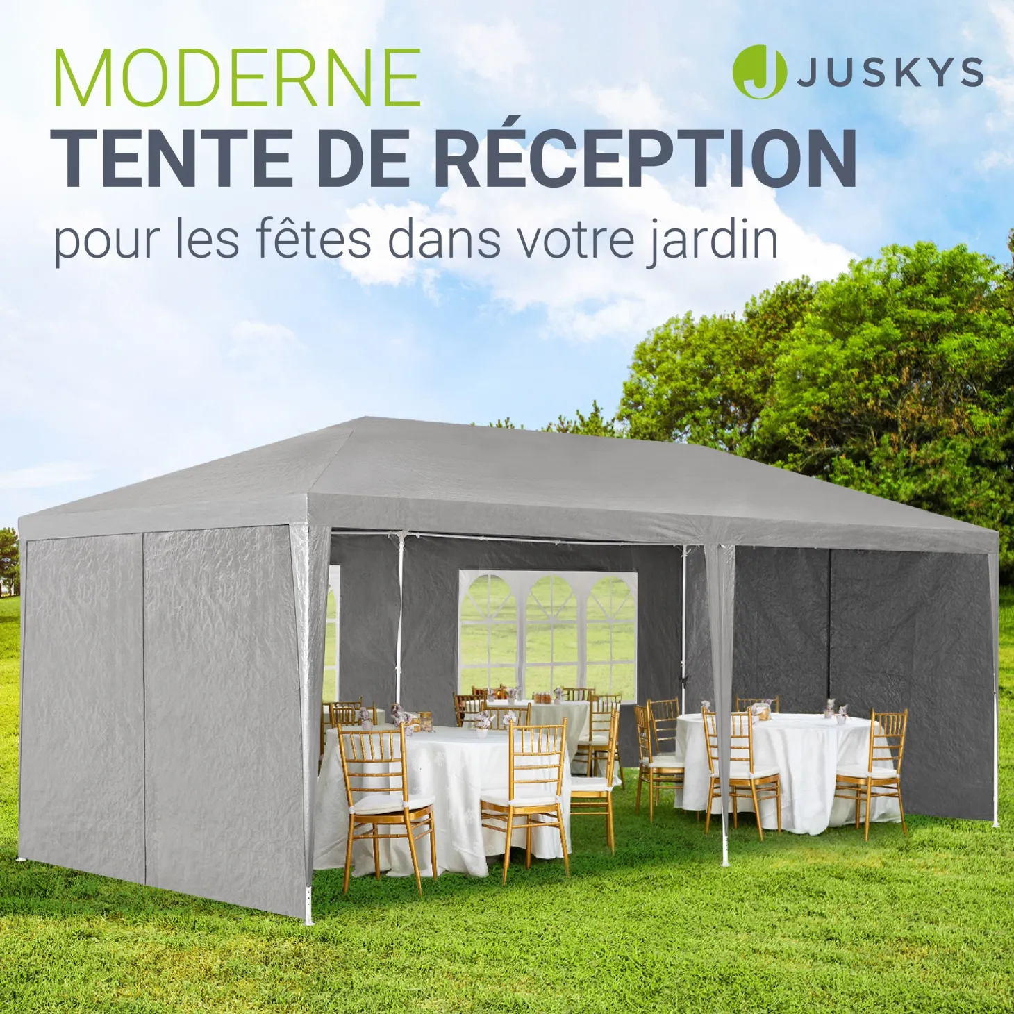 Partyzelt 3x6 m