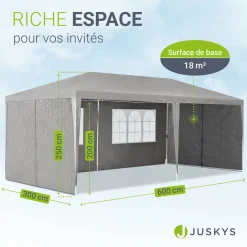 Partyzelt 3x6 m