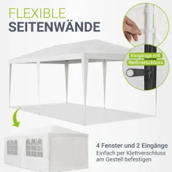 Partyzelt 3x6 m