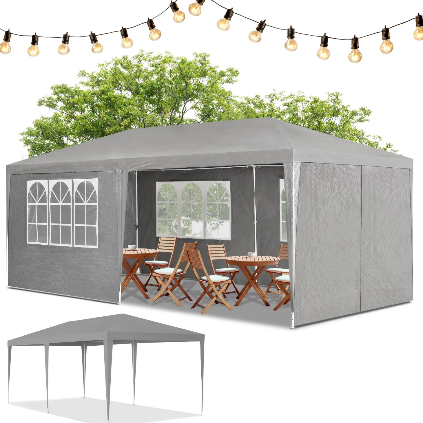 Partyzelt 3x6 m