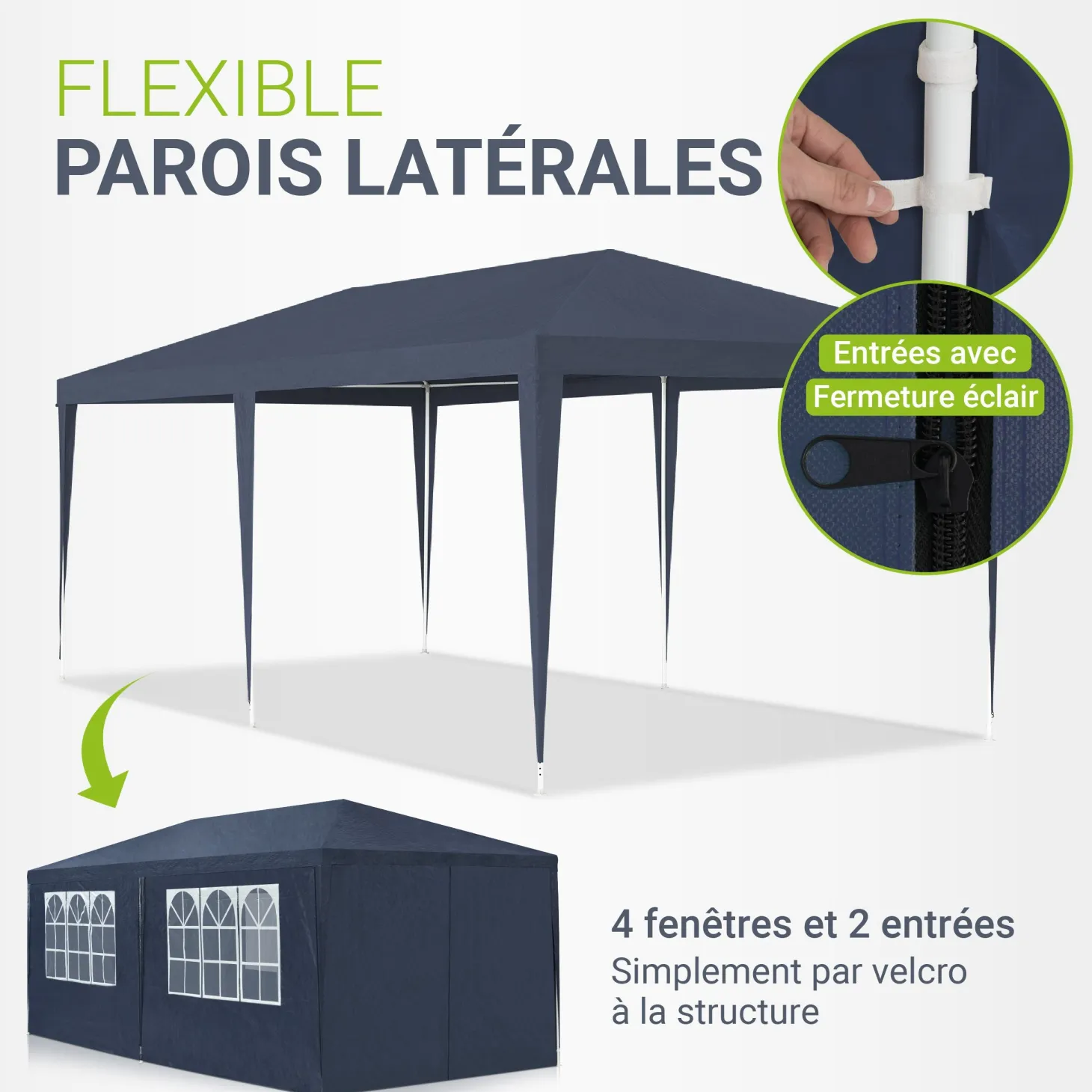 Partyzelt 3x6 m