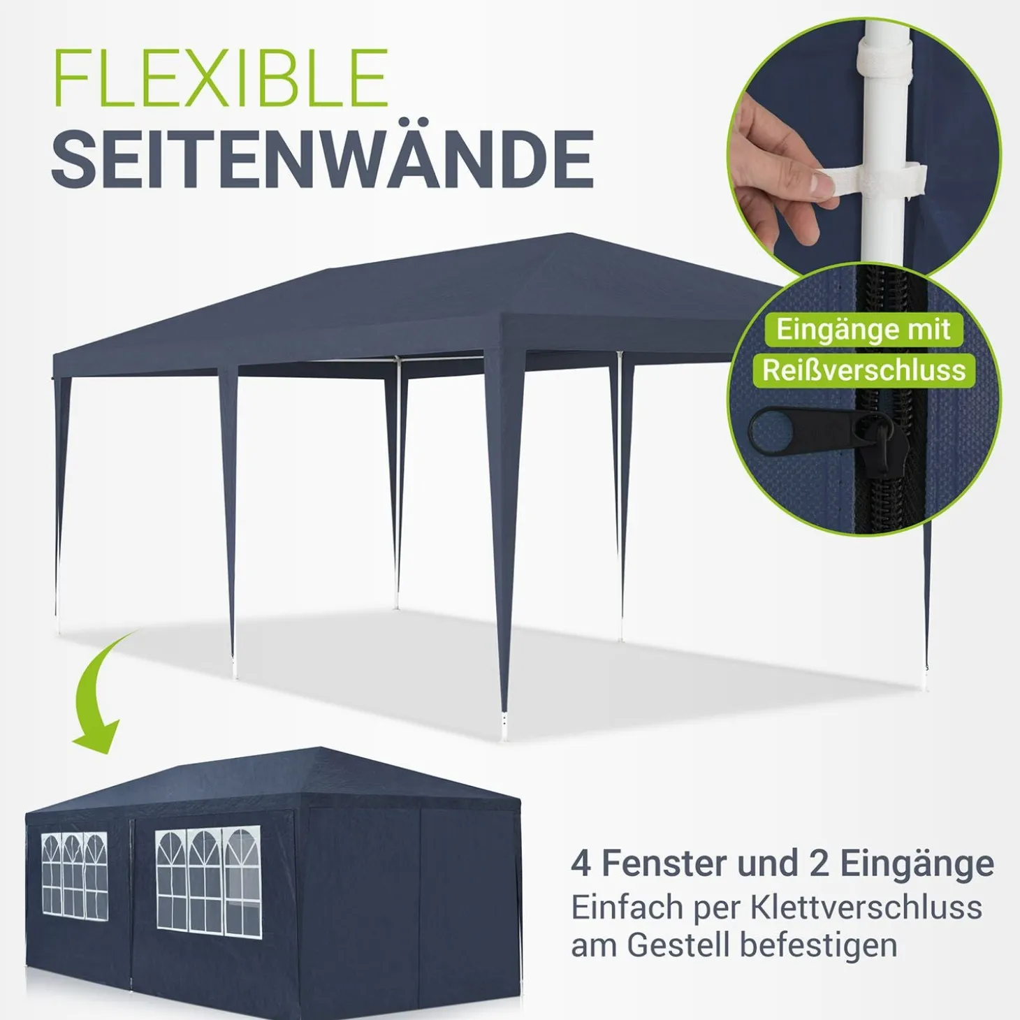 Partyzelt 3x6 m